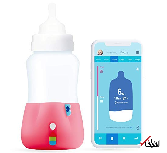 سیستم هوشمند نظارت بر تغذیه نوزاد ، از سنجش دمای شیر تا ارسال اطلاعات به پزشک متخصص اطفال