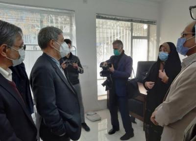 خبرنگاران نخستین سلامتکده ویژه درمان کرونا در مشهد افتتاح شد