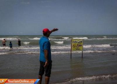 دریای مازندران امسال تمهیدات شنا ندارد