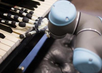 پیانو نوازی یک ربات با کمک حافظه مبتنی بر هوا!