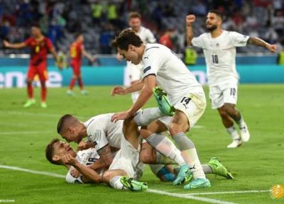 خلاصه بازی بلژیک 1 ، 2 ایتالیا؛ حذف شیاطین سرح