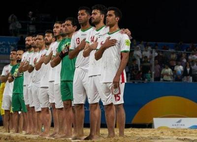 تعطیلی فوتبال ساحلی با لغو مسابقات بین قاره ای امارات