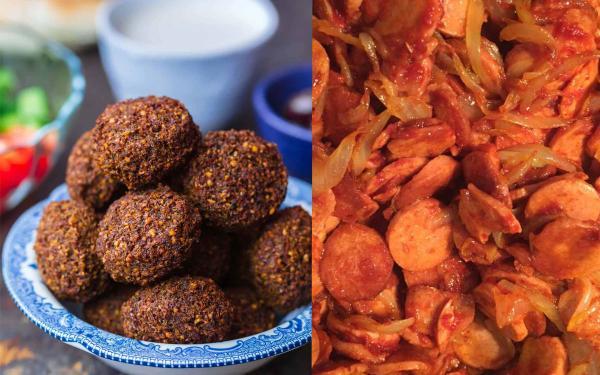 طرز تهیه فلافل و سوسیس بندری از غذاهای بندری هیجان انگیز