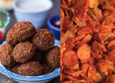 طرز تهیه فلافل و سوسیس بندری از غذاهای بندری هیجان انگیز